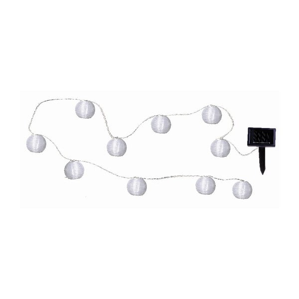 Āra LED lampiņu virtene ar saules baterijām Star Trading Festival, garums 2,7 m