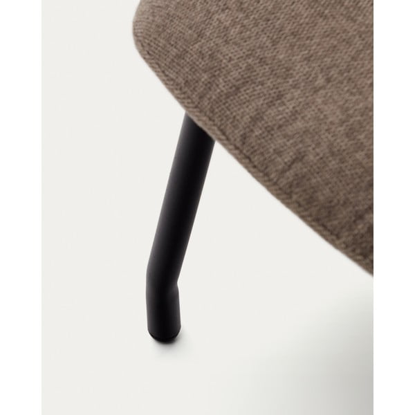 Brūns pufs Belina – Kave Home-image-1