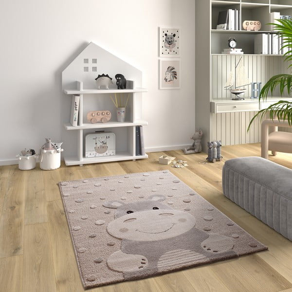 Bēšs bērnu paklājs 120x170 cm Clown – Universal-image-1