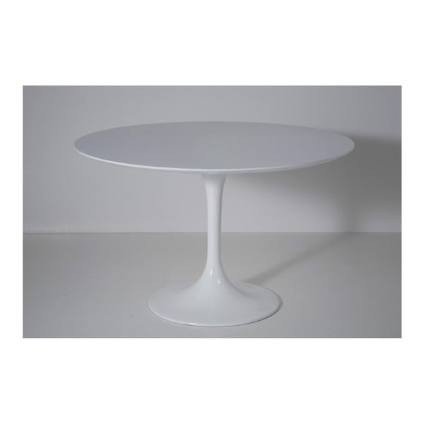 Balts pusdienu galds Kare Design Invitation, Ø 120 cm