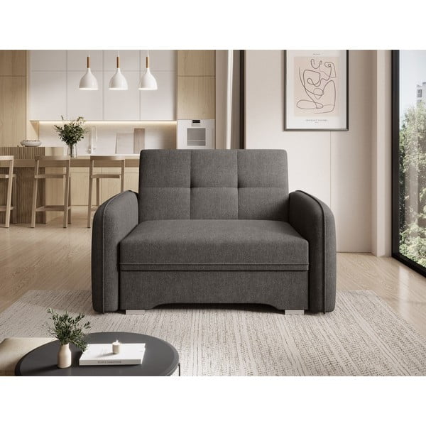 Tumši pelēks atpūtas krēsls Laine – ELTAP-image-1