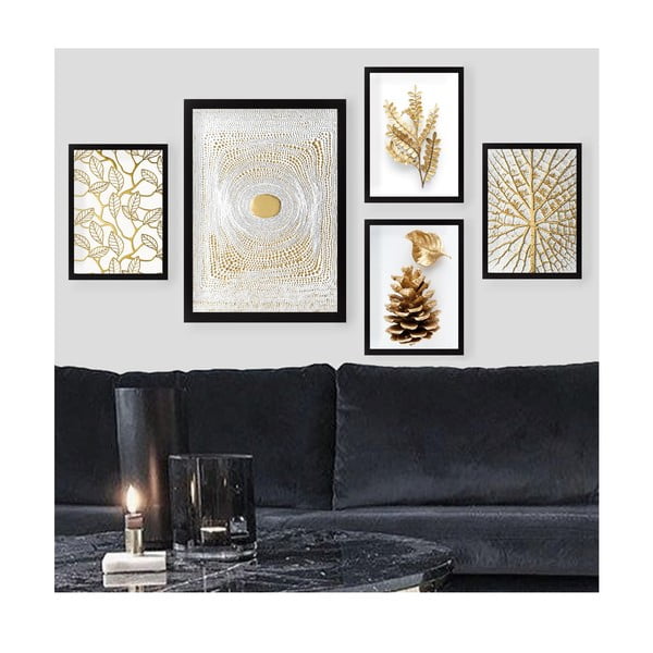 Gleznas (5 gab.) 34x44 cm – Wallity-image-1
