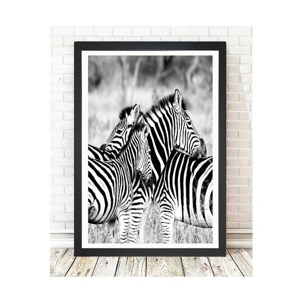 Attēls Tableau Center Zebras, 24 x 29 cm-image-1