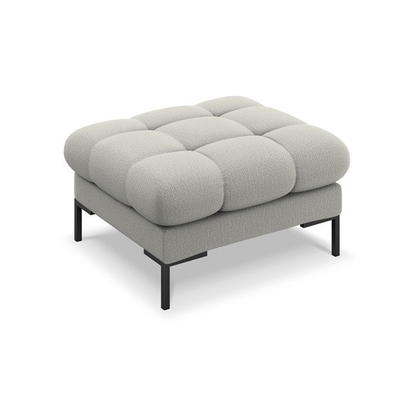 Gaiši pelēks kāju soliņš Cosmopolitan Design Bali, 60 cm-image-3