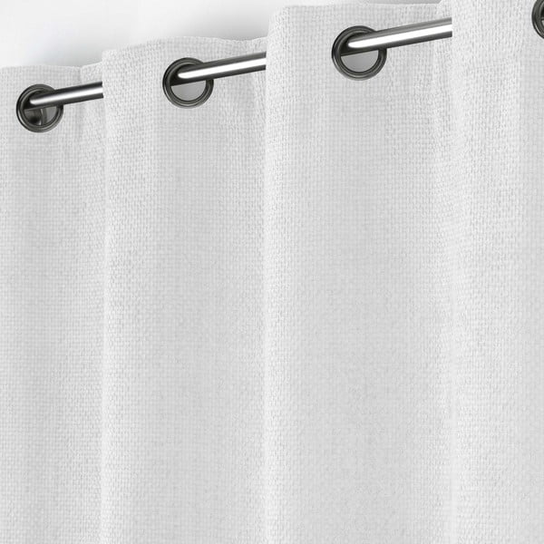 Balts aizkars no šenila 140x260 cm Leo – douceur d'intérieur-image-2