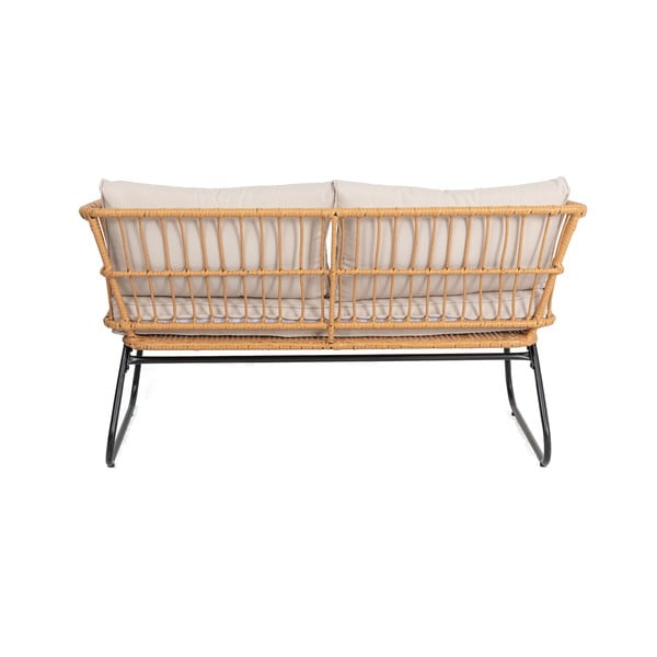 Dārza dīvāns no mākslīgās rotangpalmas Bonami Essentials Vistdal-image-3