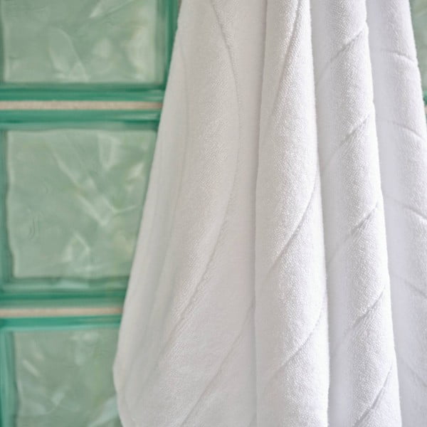 Gaiši pelēks frotē kokvilnas dvielis 50x100 cm Time – Zone-image-2