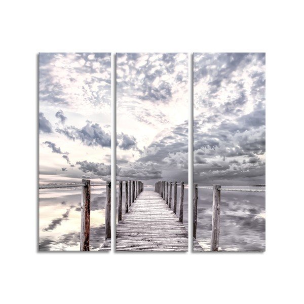 Daudzdaļīga glezna Styler Canvas By The Sea, 81 x 75 cm