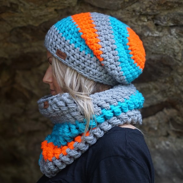 Ar rokām tamborēta cepure DOKE Jason-image-2