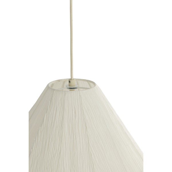 Krēmkrāsas piekaramā lampa ar papīra abažūru ø 10 cm Sarella – Light & Living-image-4