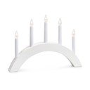 Balts gaismas dekors ar Ziemassvētku motīvu Atle – Markslöjd