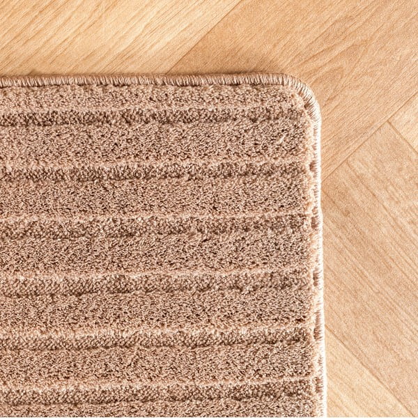 Gaiši brūns mazgājams paklājs 80x150 cm Pompei 1612 – Ayyildiz Carpets-image-4