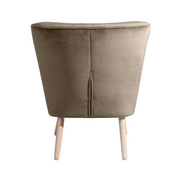 Bēšs un pelēks Max Winzer Neele Velvet krēsls-image-4