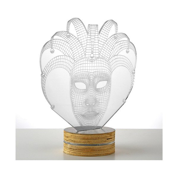 3D galda lampa Glam Mask-image-1