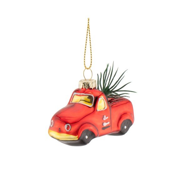Stikla Ziemassvētku eglītes bumbiņas (3 gab.) 3 cm Transport – Sass & Belle-image-3