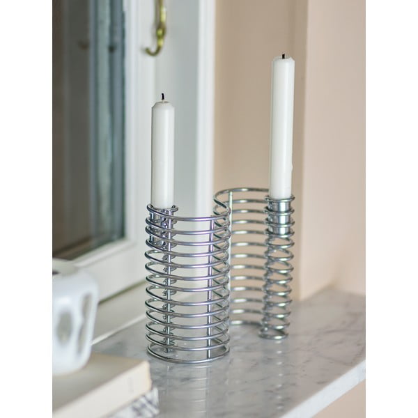 Metāla svečturis Wavela – Bloomingville-image-1