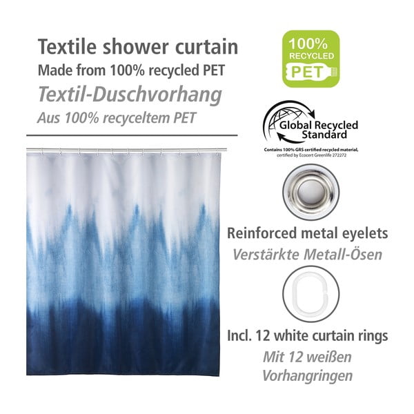 Dušas aizkars 180x200 cm Alara – Wenko-image-3