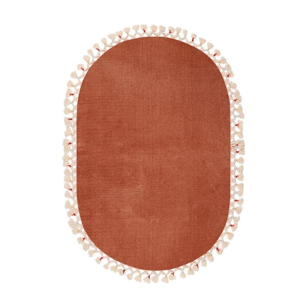 Brūns vannas istabas paklājiņš 50x75 cm Tuft – Foutastic