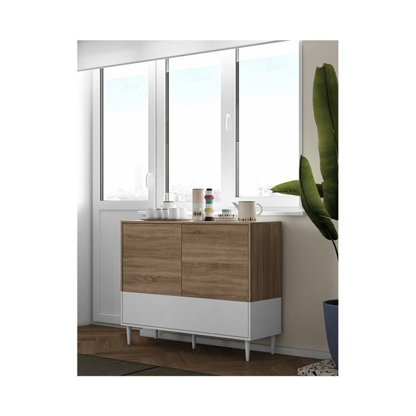 Zema kumode ar durvīm ozolkoka krāsā TemaHome Horizon-image-3
