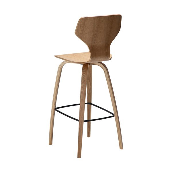 Dabīga toņa bāra krēsls (sēdekļa augstums 75 cm) S.I.T – DAN-FORM Denmark-image-3