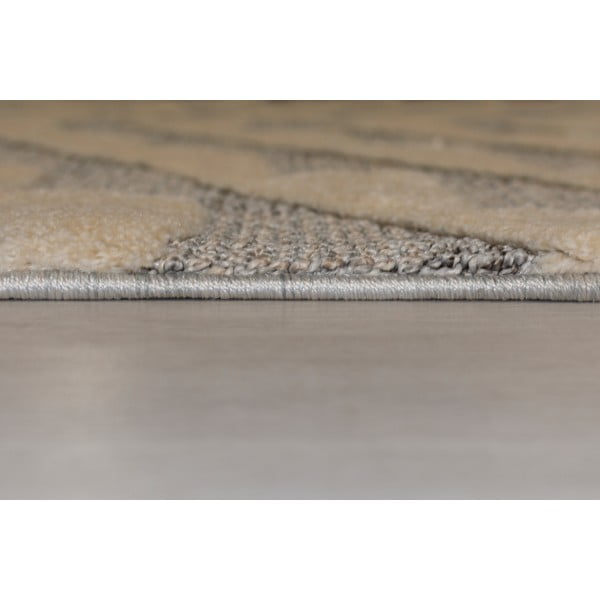 Krēmkrāsas un pelēks paklājs Flair Rugs Hampton, 120 x 170 cm-image-3