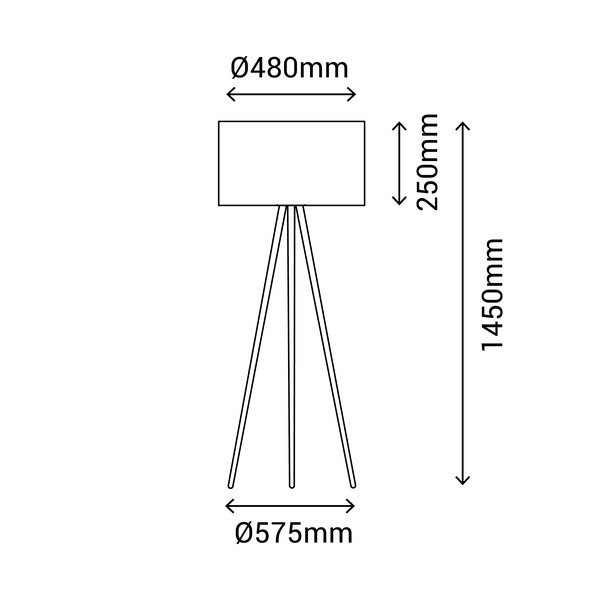 Rotangpalmas stāvlampa SULION Rattan, augstums 145 cm-image-3