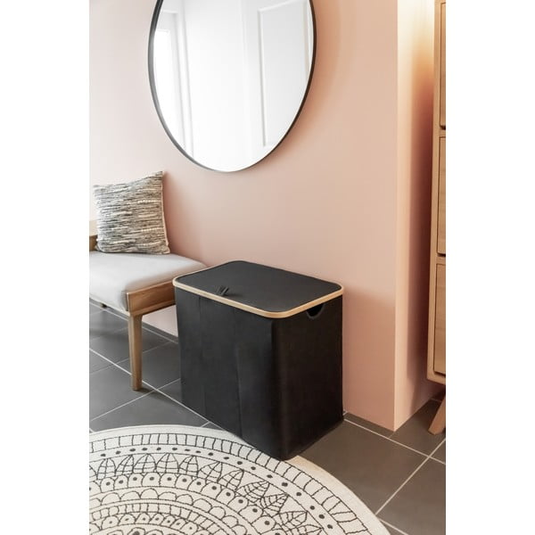 Auduma veļas grozs 105 l Trio Ecori – Wenko-image-1