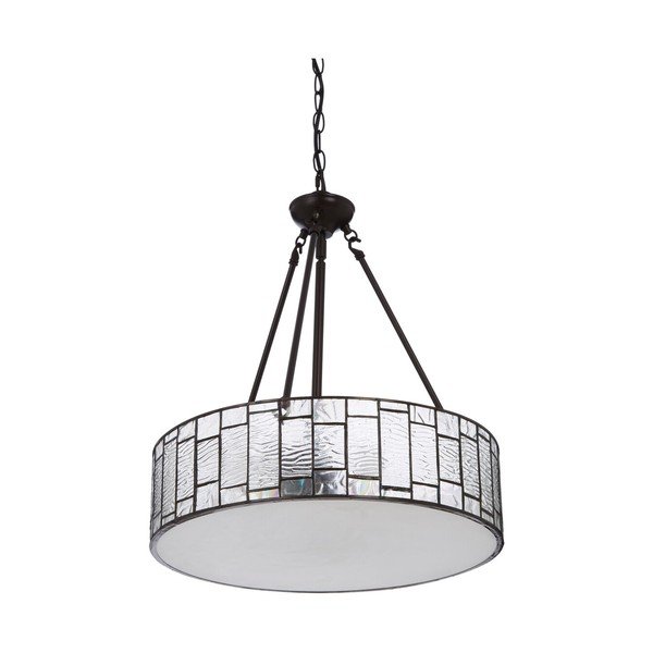 Metāla piekaramā lampa ar stikla abažūru ø 46 cm Waldorf – Premier Housewares-image-2