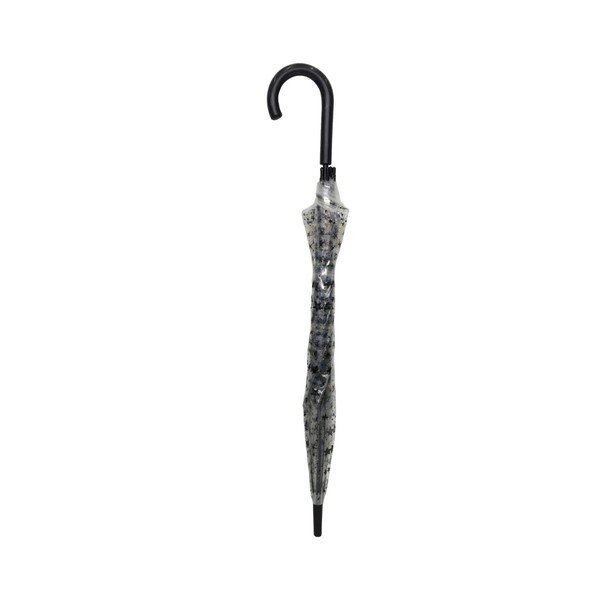 Caurspīdīgs vēja necaurlaidīgs lietussargs ar sudraba detaļām Ambiance Birdcage Stars, ⌀ 81 cm-image-1