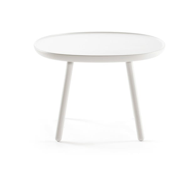 Balts masīvkoka galds EMKO Naïve, ø 64 cm-image-1
