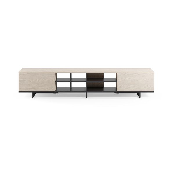 Melns TV galdiņš 230x44x36 cm Cequoia – Marckeric