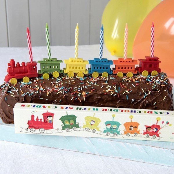 6 tortes sveču statīvu komplekts Rex LondonTrain-image-3