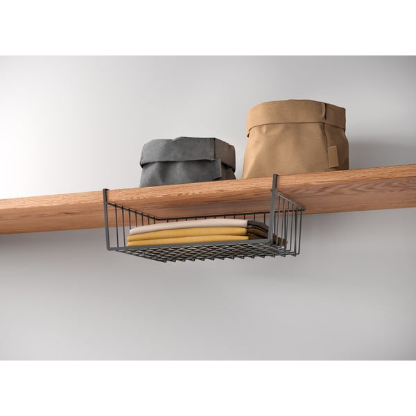 Nerūsējošā tērauda piekarināms virtuves grozs 26x40 cm Kanguro – Metaltex-image-1