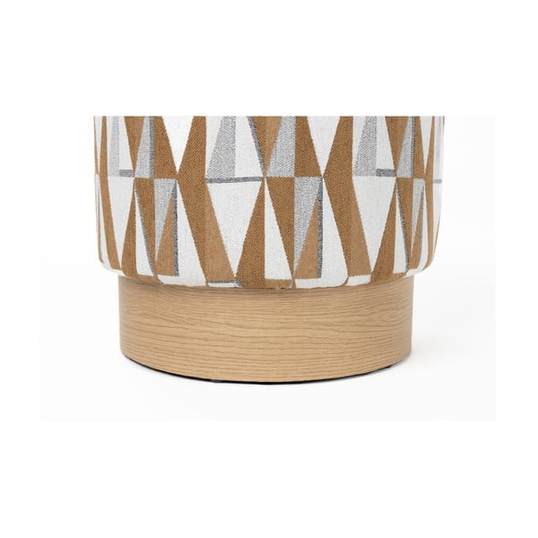 Brūns pufs Ziggy – White Label-image-3