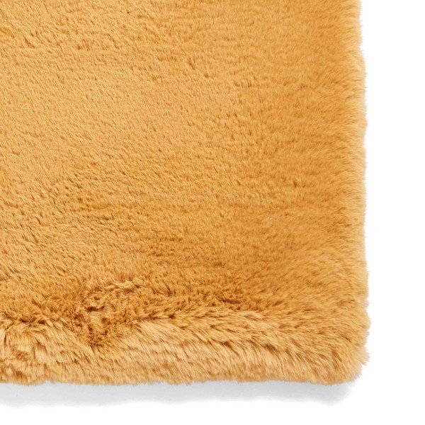 Sinepju dzeltens paklājs 80x150 cm Super Teddy – Think Rugs-image-4