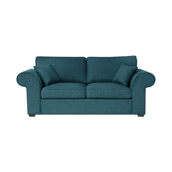 Tirkīzzils izvelkamais dīvāns Jalouse Maison Ivy, 200 cm