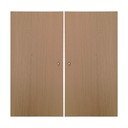 Ozolkoka imitācijas durvis moduļu plauktu sistēmai (2 gab.) 32x66 cm Mistral Kubus – Hammel Furniture