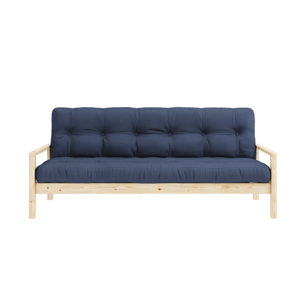 Tumši zils salokāms dīvāns 205 cm Knob – Karup Design