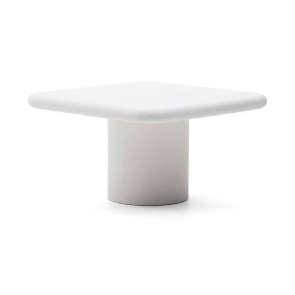 Betona dārza ēdamgalds 135x135 cm Addaia – Kave Home
