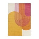 Dzeltens/oranžs paklājs 120x170 cm Muse Orange Retro – Asiatic Carpets