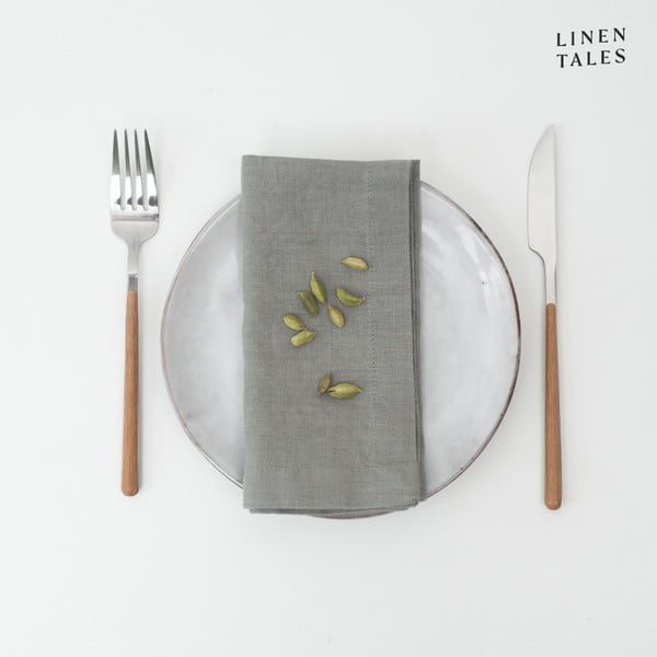 Lina salvetes (2 gab.) Khaki – Linen Tales