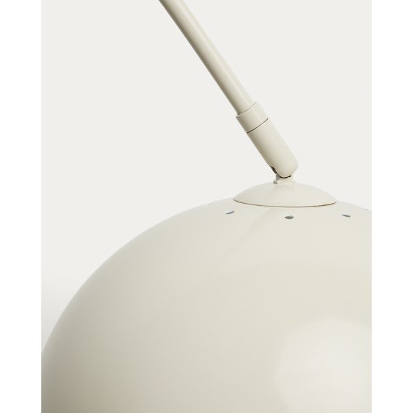 Balta stāvlampa ar metāla abažūru (augstums 160 cm) Madali – Kave Home-image-3