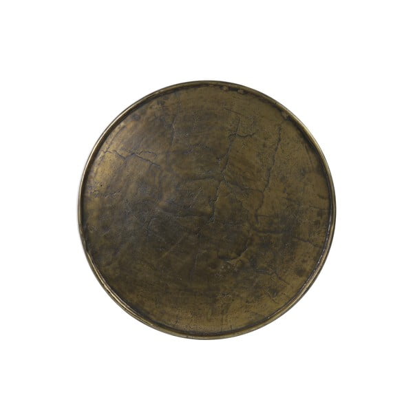 Bronzas krāsas metāla apaļš žurnālgaldiņš ø 67,5 cm Babina – Light & Living-image-4