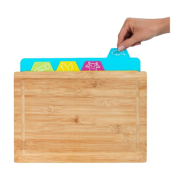 Bambusa griešanas dēlis 22,5x32,5 cm Bella – Wenko-image-3