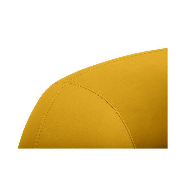 Sinepju dzeltens samta dīvāns 197 cm Santi – Interieurs 86-image-4