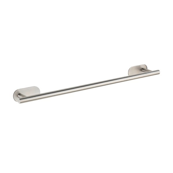 Matētas sudraba krāsas nerūsējošā tērauda pašlīmējošs dvieļu turētājs Orea Uno – Wenko-image-3