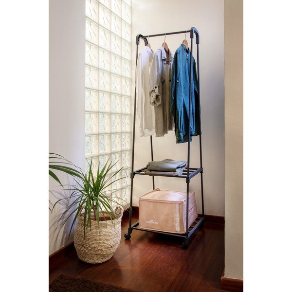 Vakuuma plastmasas drēbju uzglabāšanas kaste 42x40x25 cm Pink Edition – Compactor-image-1