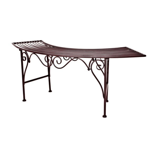 Melns/tumši brūns metāla dārza sols Fuego – Garden Pleasure-image-3