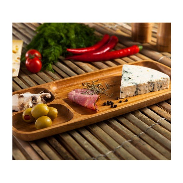 Bambusa servēšanas paplāte Bambum Fila, 32x14 cm-image-2