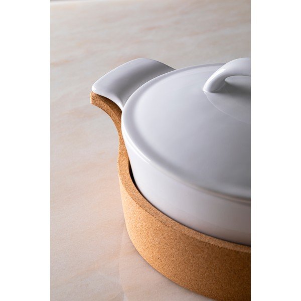 Balta/brūna akmensmasas bļoda Ensemble – Casafina-image-3